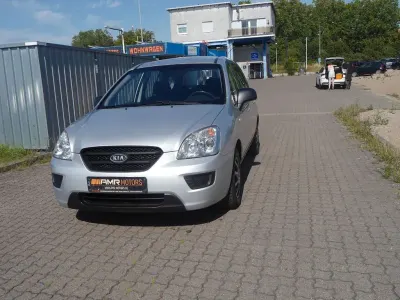 Gebraucht Kia Carens Basis 144 PS (105 kW) 2009 Silber Van / Kleinbus