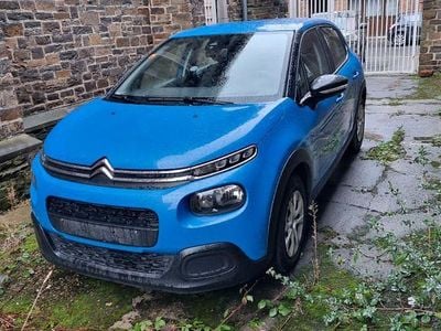 Gebraucht Citroën C3 75 PS (55 kW) 2018 Blau Kleinwagen