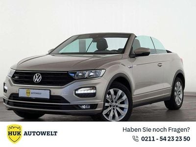 Usata VW T-Roc Cabriolet R-line 150 CV (110 kW) 2021 Argento Cabrio