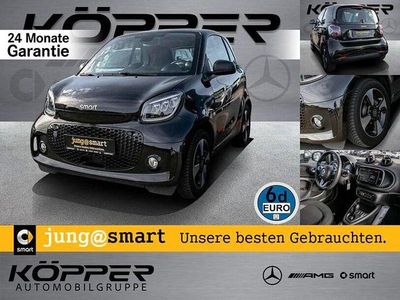 Schwarz Gebraucht 2023 Smart ForTwo Electric Drive Exclusive | 15.998 € (Fairer Preis)