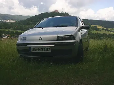 Gebraucht Fiat Punto Emotion 80 PS (58 kW) 2002 Silber Kleinwagen