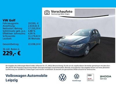 Gebraucht VW Golf VIII Life 131 PS (96 kW) 2022 Grau Limousine