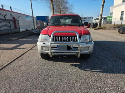 Gebraucht Toyota Land Cruiser 125 PS (91 kW) 2000 Rot SUV