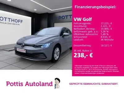 Gebraucht VW Golf VII Life 2021 Grau Kleinwagen