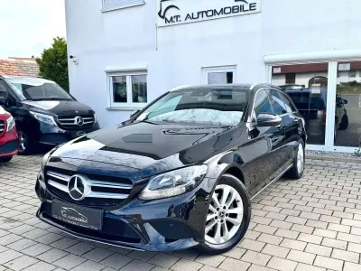 Gebraucht Mercedes C220 Avantgarde 194 PS (142 kW) 2020 Obsidianschwarz Kombi