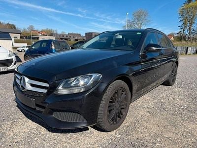 Usata Mercedes C200 136 CV (100 kW) 2016 Nero Station wagon