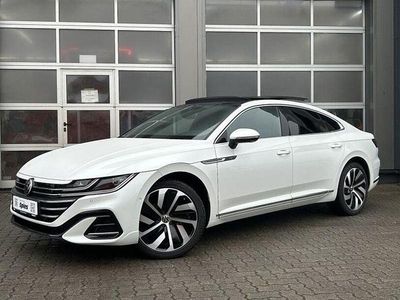 Oryxweiß perlmutteffekt Gebraucht 2021 VW Arteon R-line Limousine | 33.990 € (Teuer)