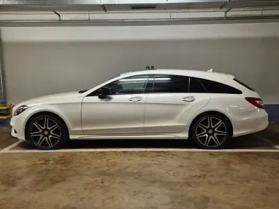 Gebraucht Mercedes CLS350 Shooting Brake 258 PS (189 kW) 2017 Weiß Kombi