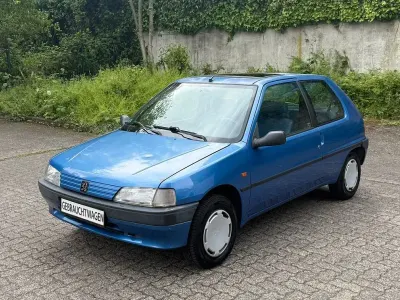 Gebraucht Peugeot 106 60 PS (44 kW) 1996 Blau Kleinwagen