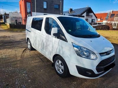 Gebraucht Ford Transit Custom Trend 170 PS (125 kW) 2017 Weiß Pickup