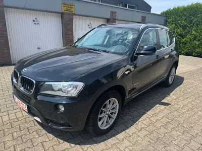 Gebraucht BMW X3 184 PS (135 kW) 2012 Schwarz SUV