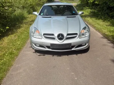 Gebraucht Mercedes SLK200 163 PS (119 kW) 2004 Silber Cabrio