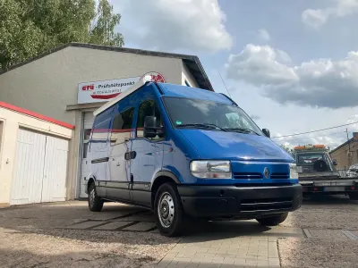 Gebraucht Renault Master 105 PS (77 kW) 2002 Blau Van / Kleinbus