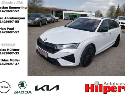 Gebraucht Skoda Octavia RS 265 PS (194 kW) 2024 Moonweiss metallic (metallic) Kombi