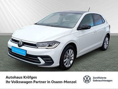 Gebraucht VW Polo Style 110 PS (80 kW) 2023 Weiß Limousine