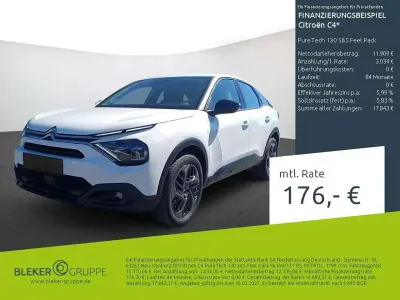 Brugt Citroën C4 Feel 131 HK (96 kW) 2023 Hvid Sedan