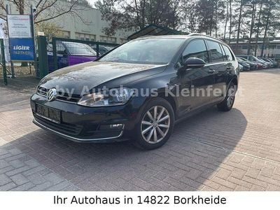 Gebraucht VW Golf VII LOUNGE 125 PS (91 kW) 2015 Schwarz Kombi