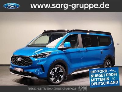 Neu Ford Tourneo Custom Active 170 PS (125 kW) 2025 Blau, digitalaqua blue met. Van