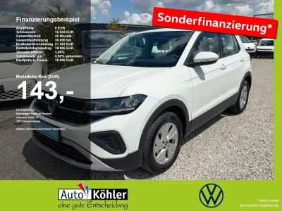 Gebraucht VW T-Cross Life 95 PS (69 kW) 2025 Pure white SUV