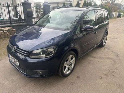 Gebraucht VW Touran Comfortline 105 PS (77 kW) 2011 Blau Van / Kleinbus
