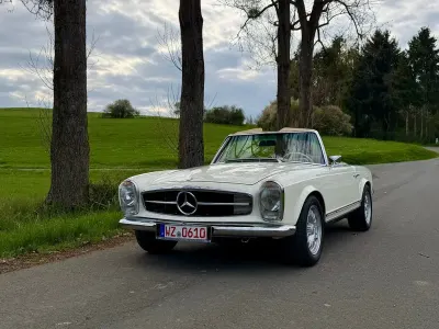 Usata Mercedes SL280 170 CV (125 kW) 1968 Bianco Cabrio