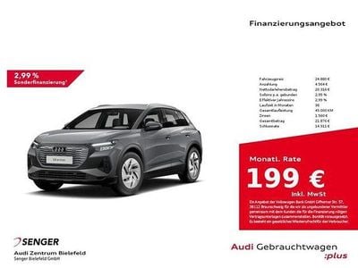 Gebraucht Audi Q4 e-tron Comfort 125 kW (170 PS) 2023 Kieselgrau SUV