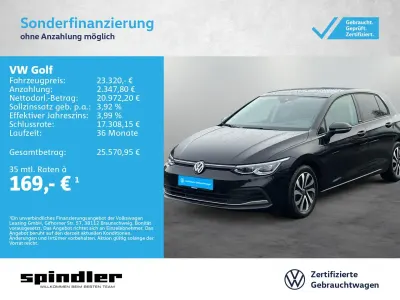 Gebraucht VW Golf VIII Active 150 PS (110 kW) 2022 Deep black perleffekt Limousine