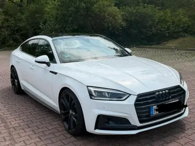 Gebraucht Audi A5 Sportback S-Line 190 PS (139 kW) 2018 Weiß Kleinwagen