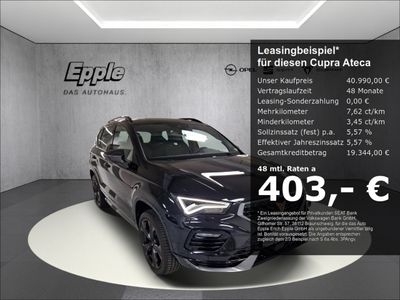 gebraucht Cupra Ateca 2.0 TSI 7-Gang DSG 4Drive Navi el. Sitze Beats Soundsystem