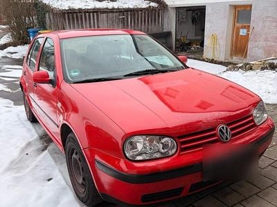 Rot Gebraucht 1999 VW Golf IV Kleinwagen | 1.700 € (Fairer Preis)
