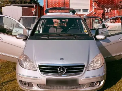 Brugt Mercedes A180 Avantgarde 109 HK (80 kW) 2005 Sølv MPV