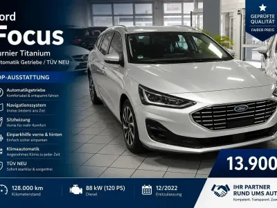 Gebraucht Ford Focus Titanium 120 PS (88 kW) 2022 Silber Kombi