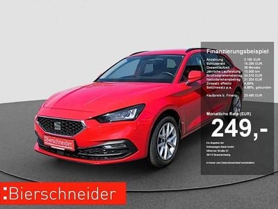 Usata Seat Leon Style 150 CV (110 kW) 2024 Rosso Station wagon