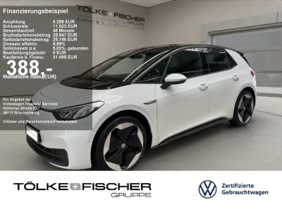 Gebraucht VW ID.3 Pro 150 kW (204 PS) 2023 Weiß Kleinwagen
