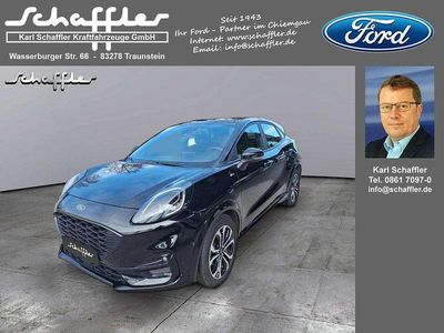 Gebraucht Ford Puma ST-Line 155 PS (114 kW) 2021 Obsidianschwarz metallic SUV