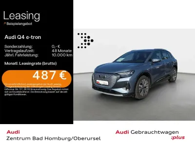Gebraucht Audi Q4 e-tron Advanced Plus 194 kW (265 PS) 2023 Geysirblau metallic SUV