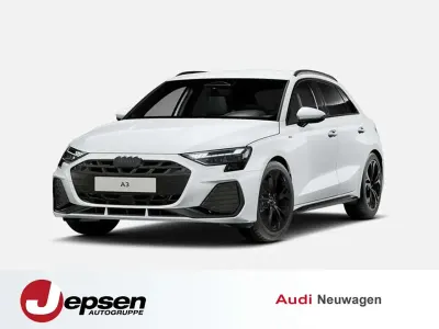 Nowe Audi A3 S-Line 150 KM (110 kW) 2026 Biały Sedan/Limuzyna