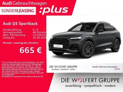 Gebraucht Audi Q5 Sportback Business 367 PS (269 kW) 2025 Daytonagrau perleffekt SUV