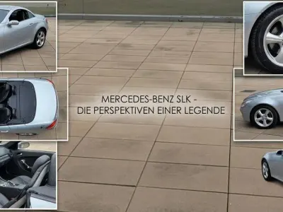 Gebraucht Mercedes SLK200 168 PS (123 kW) 2005 Silber Cabrio
