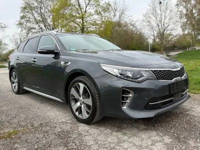 Gebraucht Kia Optima GT-Line 141 PS (103 kW) 2016 Grau Kombi
