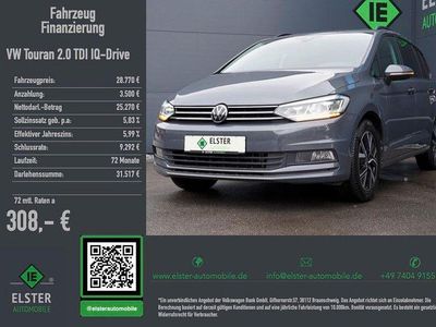 Gebraucht VW Touran Comfortline 150 PS (110 kW) 2022 Delfingrau Van / Kleinbus