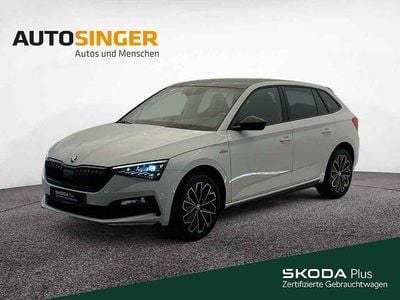 Gebraucht Skoda Scala Monte Carlo 150 PS (110 kW) 2023 Weiß Kleinwagen