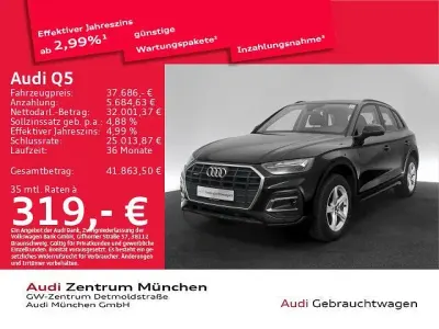 Brugt Audi Q5 Performance 204 HK (150 kW) 2024 Sort SUV