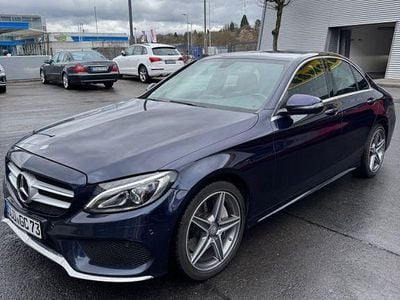 Gebraucht Mercedes C250 AMG line 211 PS (155 kW) 2016 Blau Limousine
