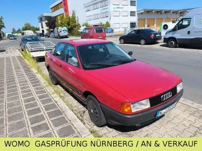 Gebraucht Audi 80 75 PS (55 kW) 1987 Rot Limousine