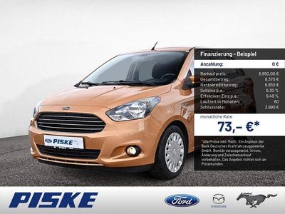 Gebraucht Ford Ka Plus Cool & Sound Edition 86 PS (63 kW) 2017 Gold Kleinwagen