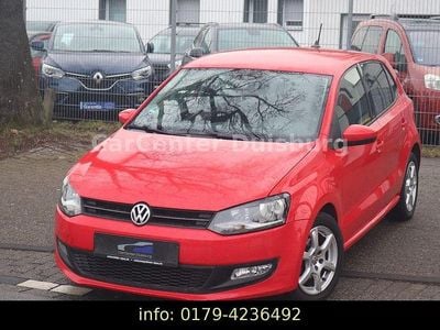 Gebraucht VW Polo Team 86 PS (63 kW) 2010 Rot Kleinwagen