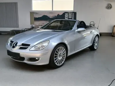 Gebraucht Mercedes SLK200 163 PS (119 kW) 2005 Silber Cabrio