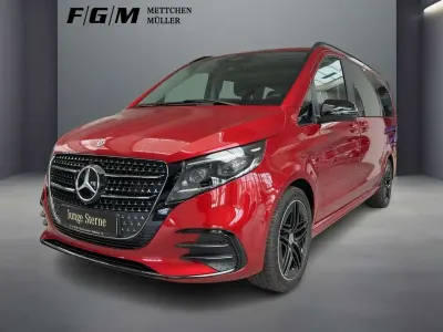 Brugt Mercedes V220 Style 163 HK (119 kW) 2024 Rød MPV
