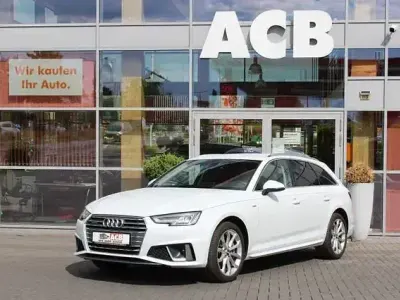 Gebraucht Audi A4 S-Line 190 PS (139 kW) 2019 Gletscherweiss (metallic) Kombi
